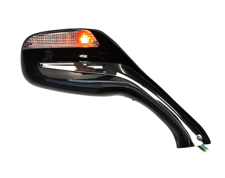 Lusterka z kierunkowskazami M8 prawy Coliber Sowa Quantum Falcon Junak Huragan