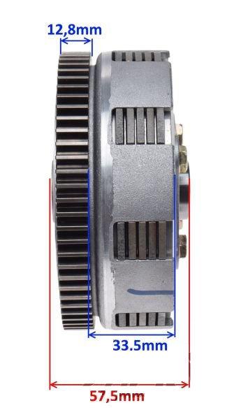 Sprzęgło silnik YX160 PitBike MRF