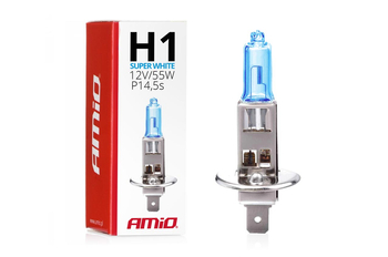 Żarówka H1 12V 55W SuperWhite Światła Drogowe