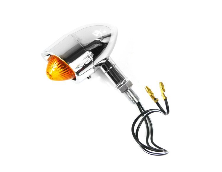 Kierunkowskazy kierunek harley metalowe chrom para