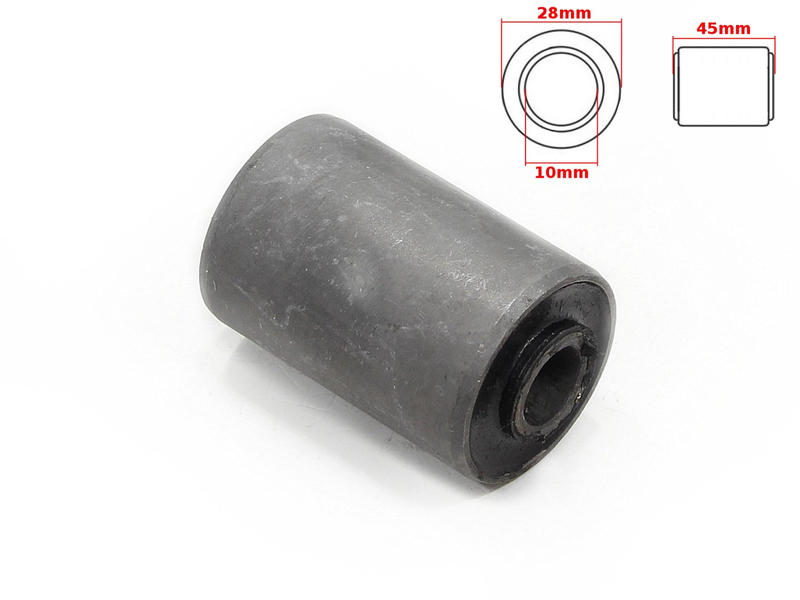 Tuleja metalowo-gumowa zawieszenia silnika 10x28x45 