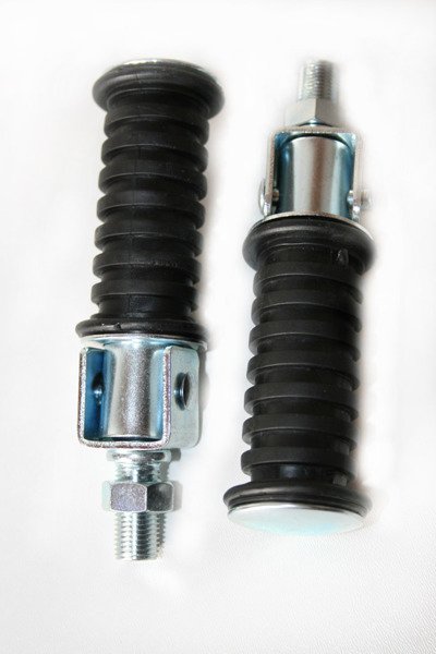 Uniwersalne podnóżki pasażera z śrubą mocującą