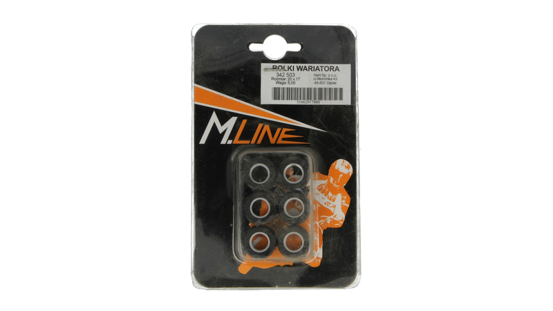 Rolki Wariatora 20x17 8g M.Line