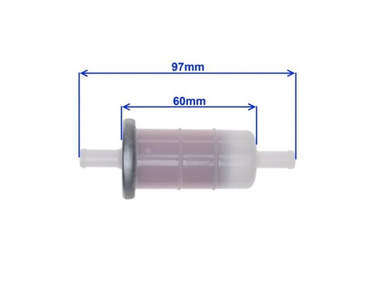 Filtr Paliwa Wkład Papier 8mm Honda Yamaha Kawasak