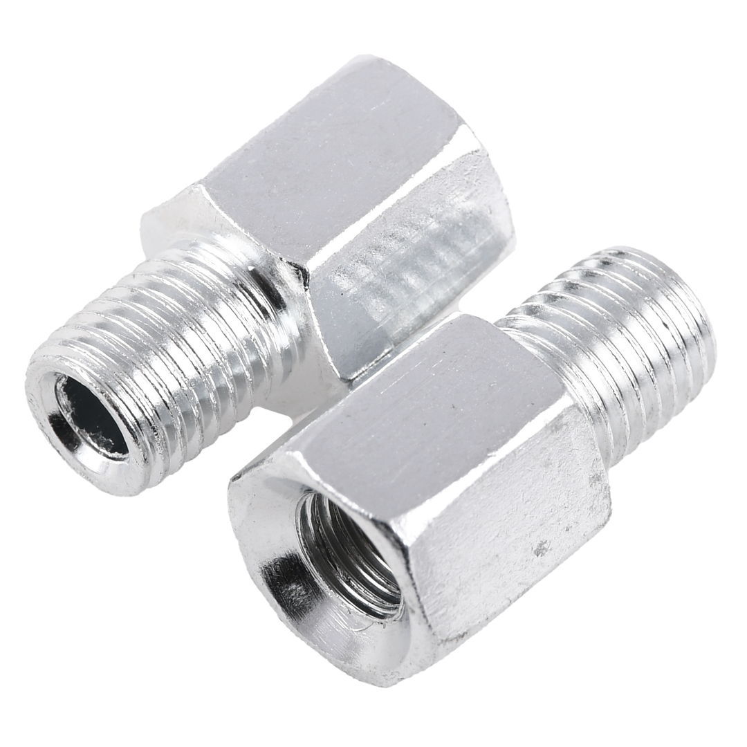 Lusterka okrągłe classic chrom z redukcją gwintu M8 / M10 Racing Force