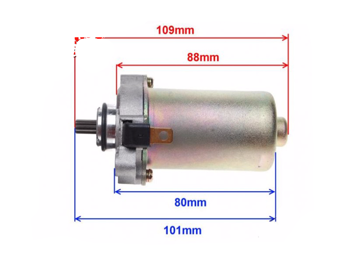Rozrusznik Piaggio Zip 50 4T 10Z elektryczny