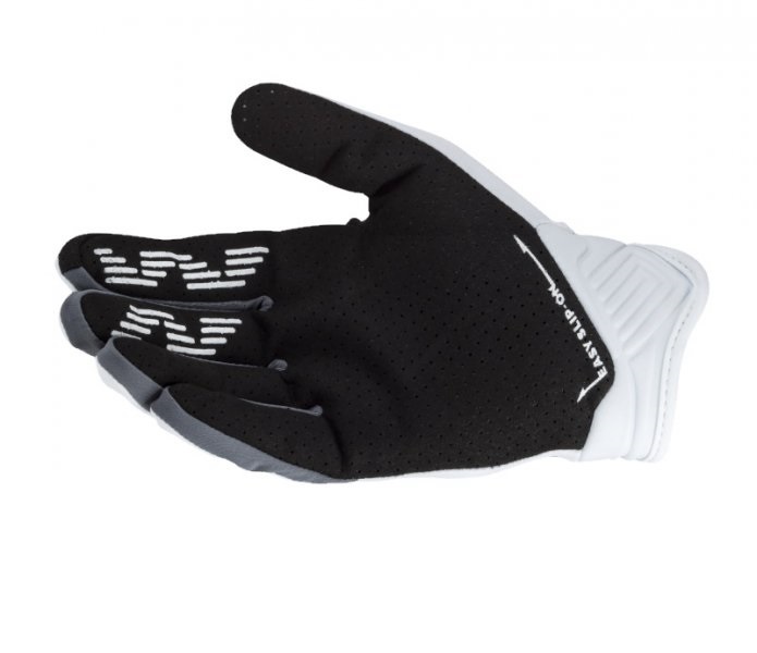 Rękawice LS2 Bend Man White Grey rower motocykl