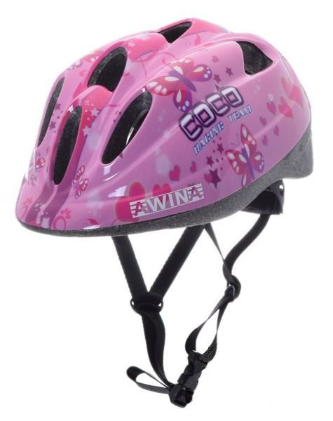 Kask rowerowy awina by moon dziecięcy m różowy hb5