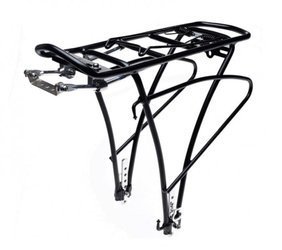 Bagażnik tył rowerowy alu przystosowany do sakw
