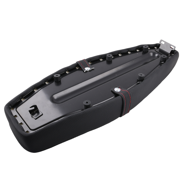 Siedzenie pikowane czarne + czerwono czarne szwy Simson S50 S51 S70 DPR