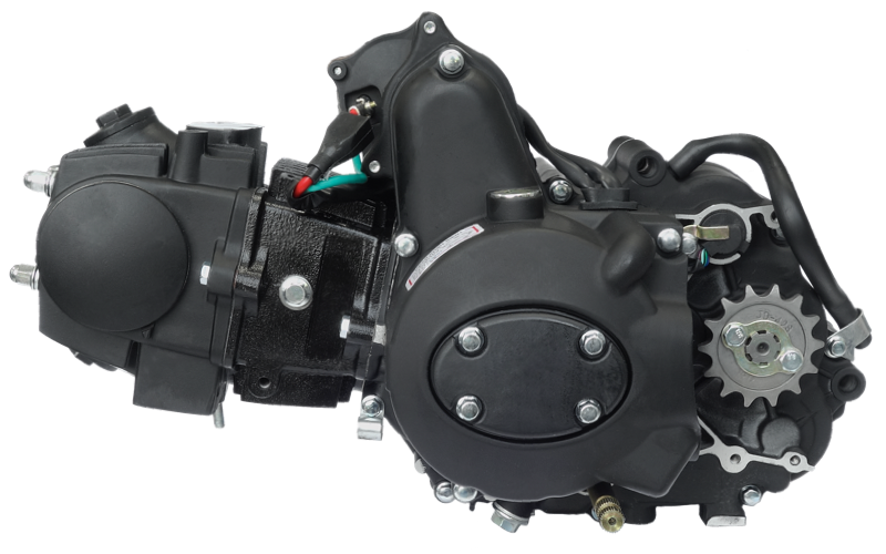 Silnik poziomy 110cc 4 biegi 1 N 2 3 4 Barton Romet Junak Zipp Kingway