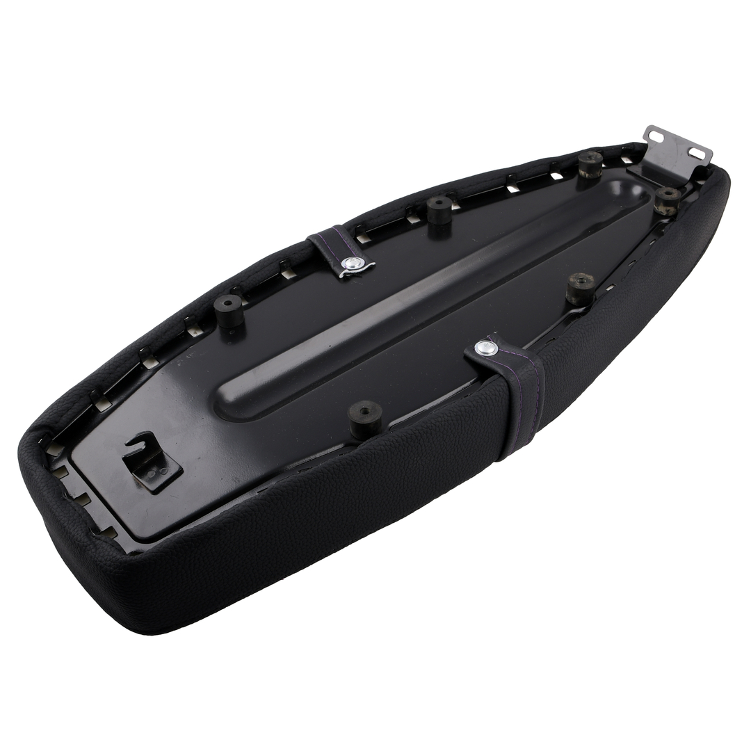 Siedzenie pikowane czarne + fioletowo czarne szwy Simson S50 S51 S70 DPR