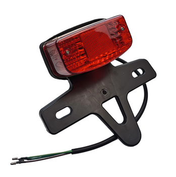 Lampa tył ze stelażem prostokątna uniwersalna światło stop postojowe