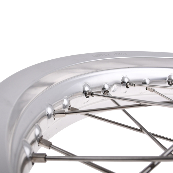 Koło jezdne 2,15x16 Simson S50/51/70 alu inox DPR