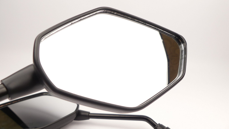 Lusterka moretti czarne m10 prawy gwint homologacja