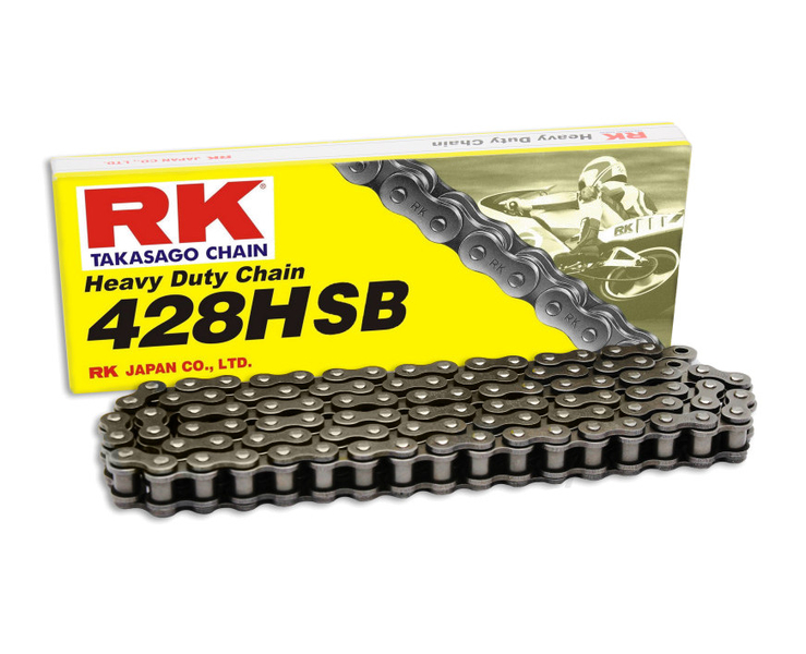 Łańcuch napędowy rk 428HSB 126 ogniw bezoringowy