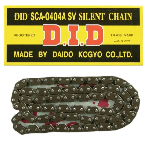 DID SCA0404SV-96 łańcuszek rozrządu zakuty Yamaha YP 125 X-Max YZF-R 125