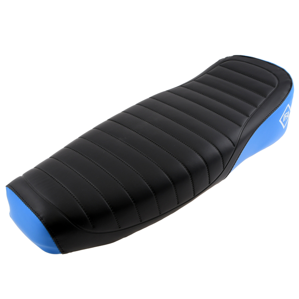 Kanapa siedzenie pikowane czarno niebieskie Simson S51 Enduro MZA