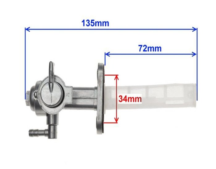 Kranik paliwa w zbiornik Junak 901 sport 902 ferro
