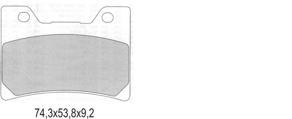 Galfer klocki hamulcowe KH160 półmetaliczne Yamaha FJ FZR TDM V-Max