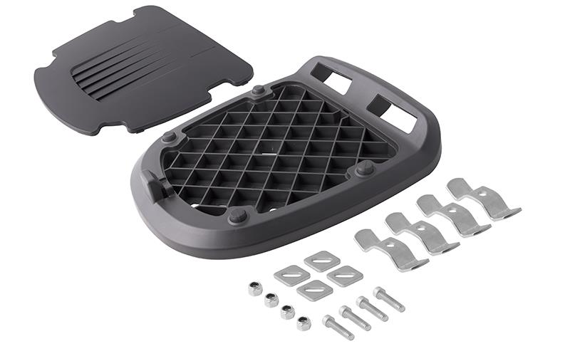 Kufer Moretti MR-866 32l czarny czerwony odblask