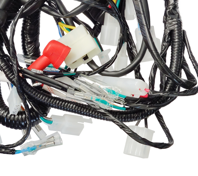 Instalacja wiązka elektryczna quad atv Bashan Barton Warrior