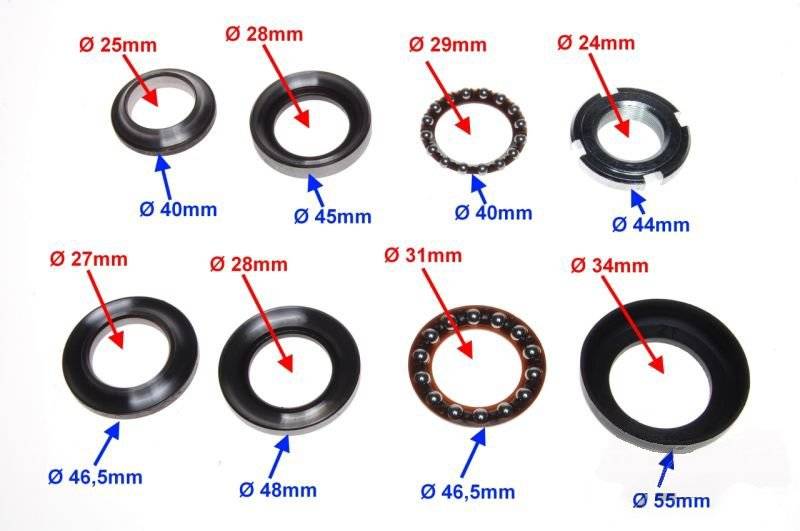 Neken Shaft Street Łożyskowanie Kierownicy 4T
