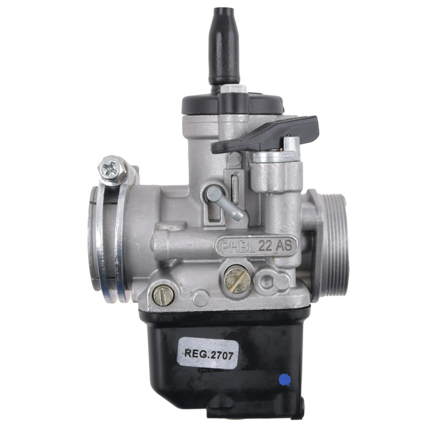 Gaźnik PHBL 22mm AS Dellorto replika ssanie ręczne na opaskę Racing Force