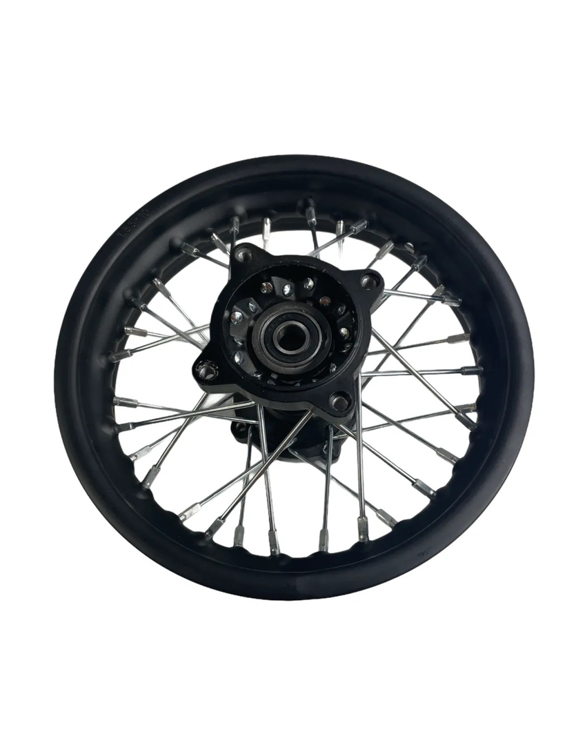 Felga 10 cali tył 1.85x10 stalowa pitbike MRF 80 Runner Kayo TS90 TS90-R