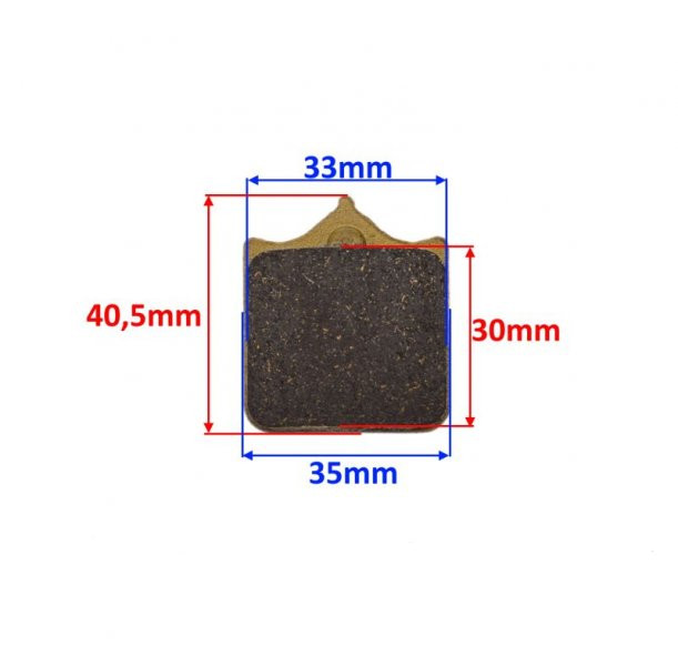 Klocki hamulca przód do Benelli 502C kpl fa322/4hh