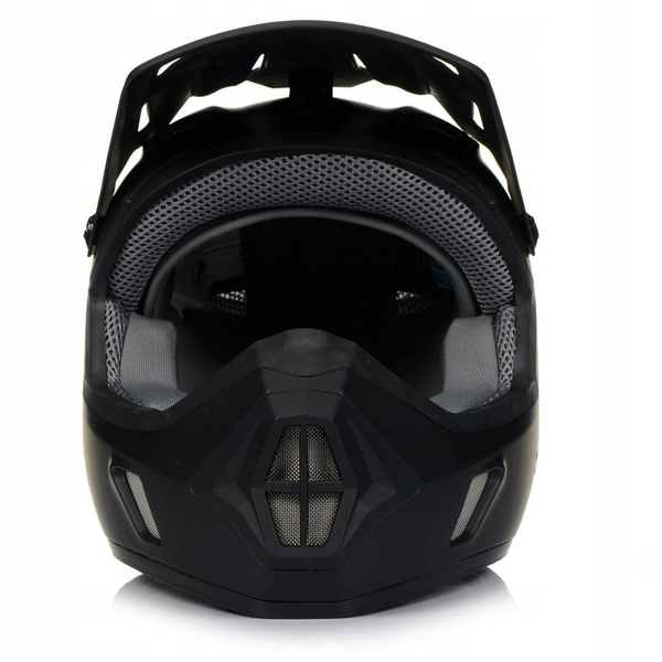 Kask rowerowy Awina by Moon bmx l czarny mat