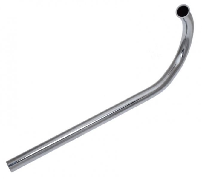 Kolanko wydechowe tłumika Romet Ogar 205 silnik 2 biegowy