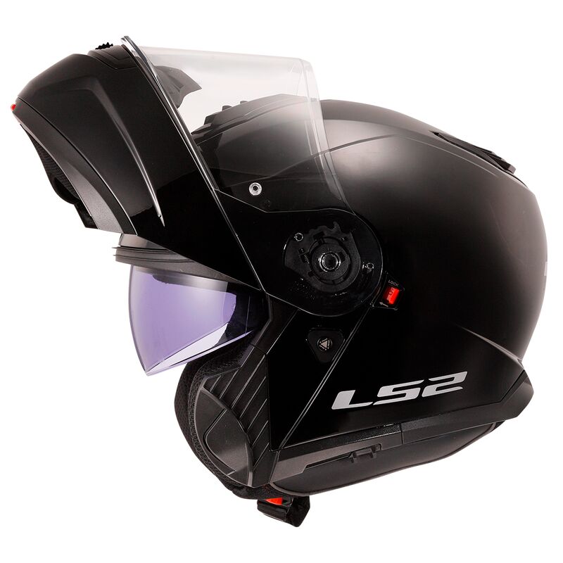 Kask szczękowy LS2 FF908 STROBE II SOLID MATT BLACK homologacja ECE 22.06