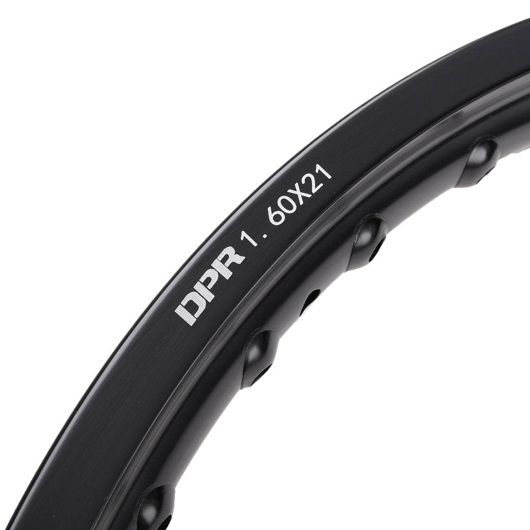 Obręcz koła aluminiowa czarna 1,60x21 Simson DPR Classic