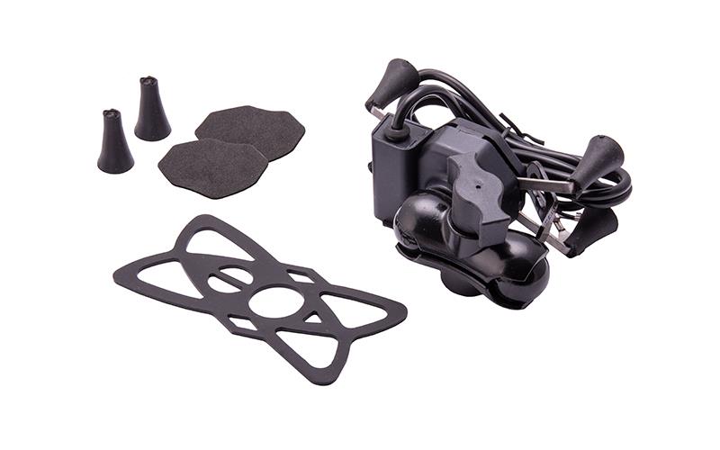 Uchwyt motocyklowy na mocowanie telefon z ładowarką USB