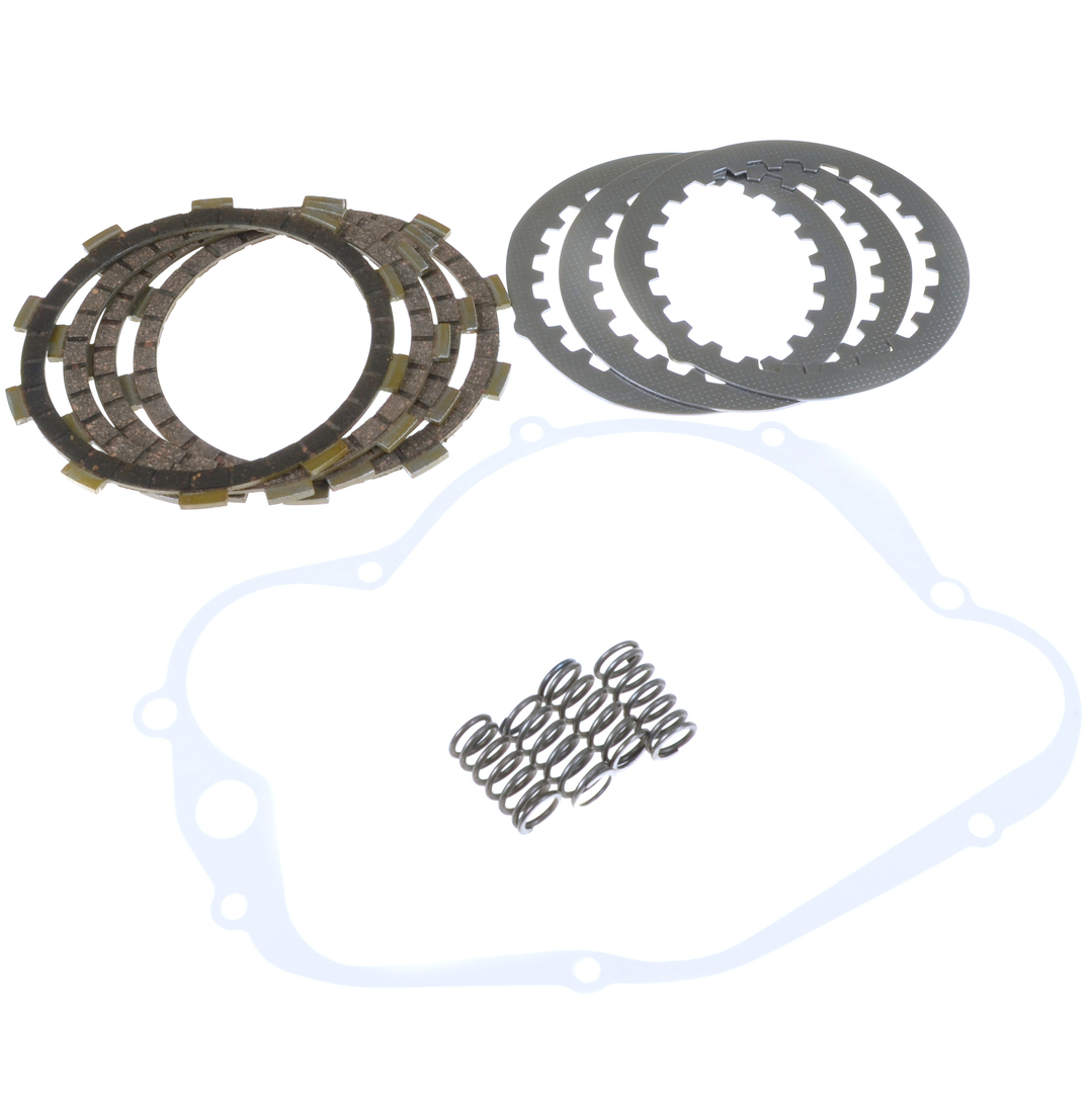 Tarcze sprzęgłowe przekładki sprężyny uszczelka pokrywy Minarelli AM6 LC P2R