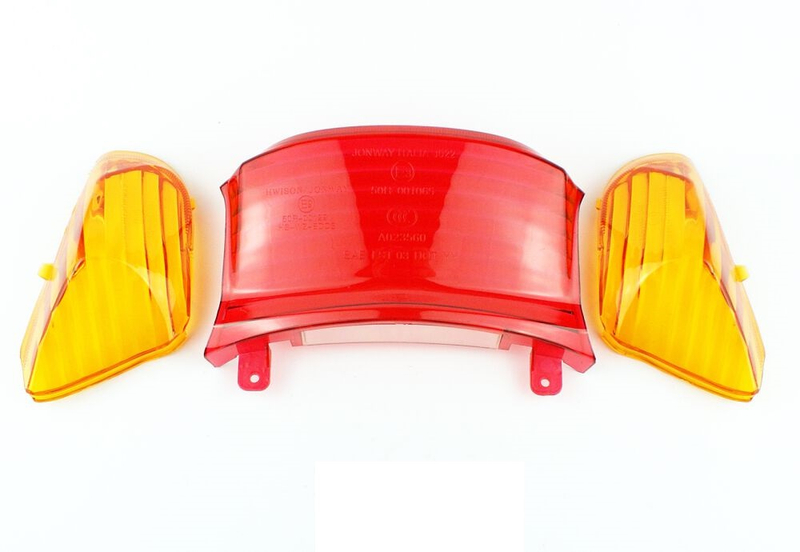 Klosze lampy tył + pomarańczowe kierunkowskazy Wilga Coliber Vapor