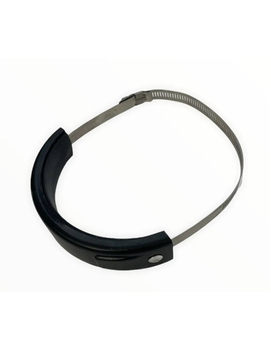 Osłona końcówki wydechu czarna pitbike MRF 80 120 140 Kayo 125 140 Pitgang