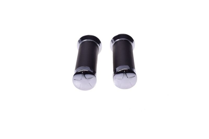 Manetki uniwersalne czarne gwiazdy chrom