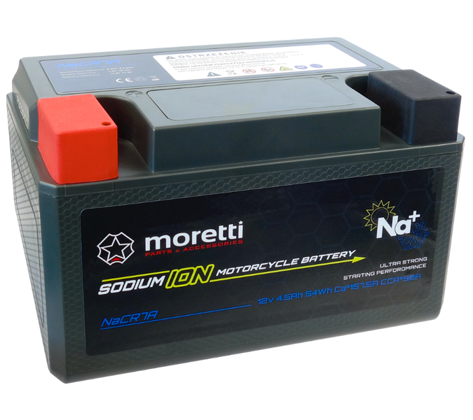Akumulator Moretti NaCR7A 12V 4.5Ah sodowo - jonowy