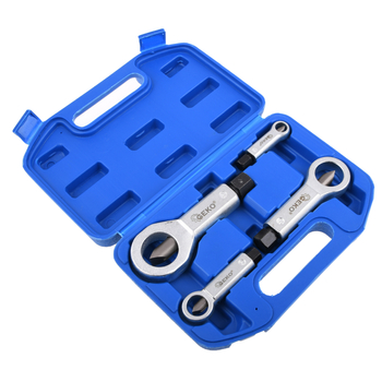 Zestaw przecinaków do nakrętek 9-27mm 4 sztuki Geko