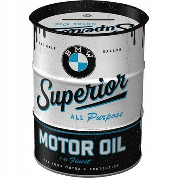 Skarbonka BMW superior metalowa puszka na prezent