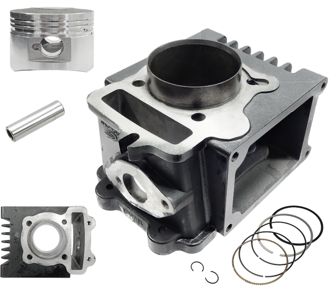 Cylinder do motoroweru 4T 130cc 154FMI chłodzony cieczą