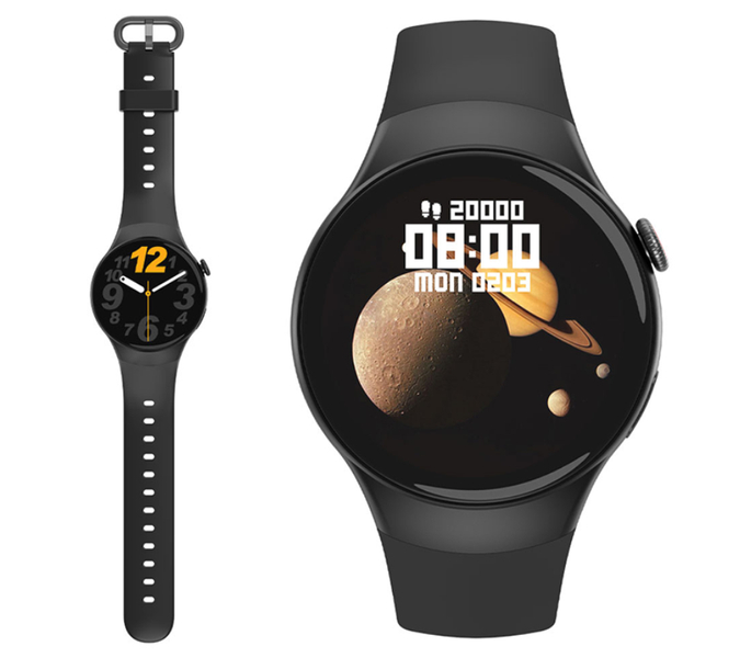 Smartwatch zegarek Rubicon męski damski czarny