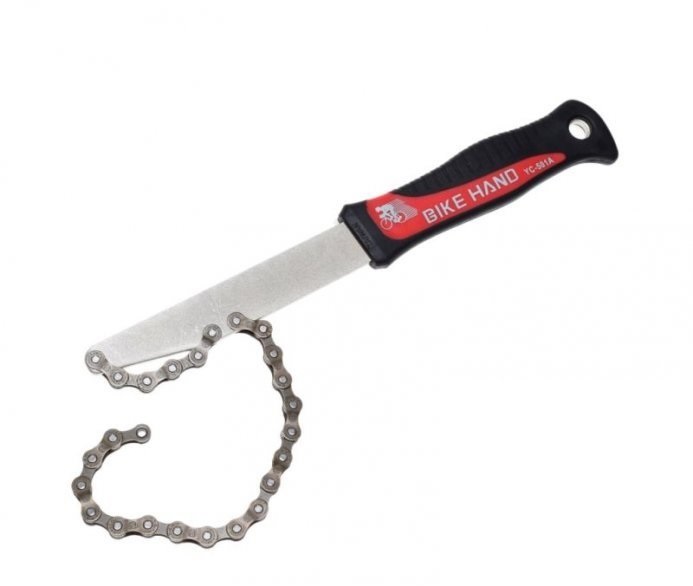 Klucz rowerowy do kasety łańcuchowy z rączką bh