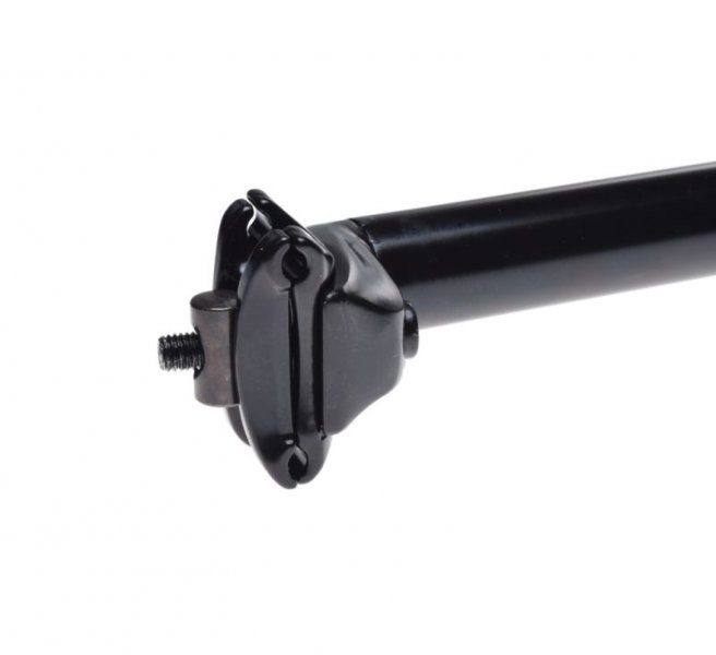 Sztyca siedzenia z jarzmem czarna 400mm/27.2mm