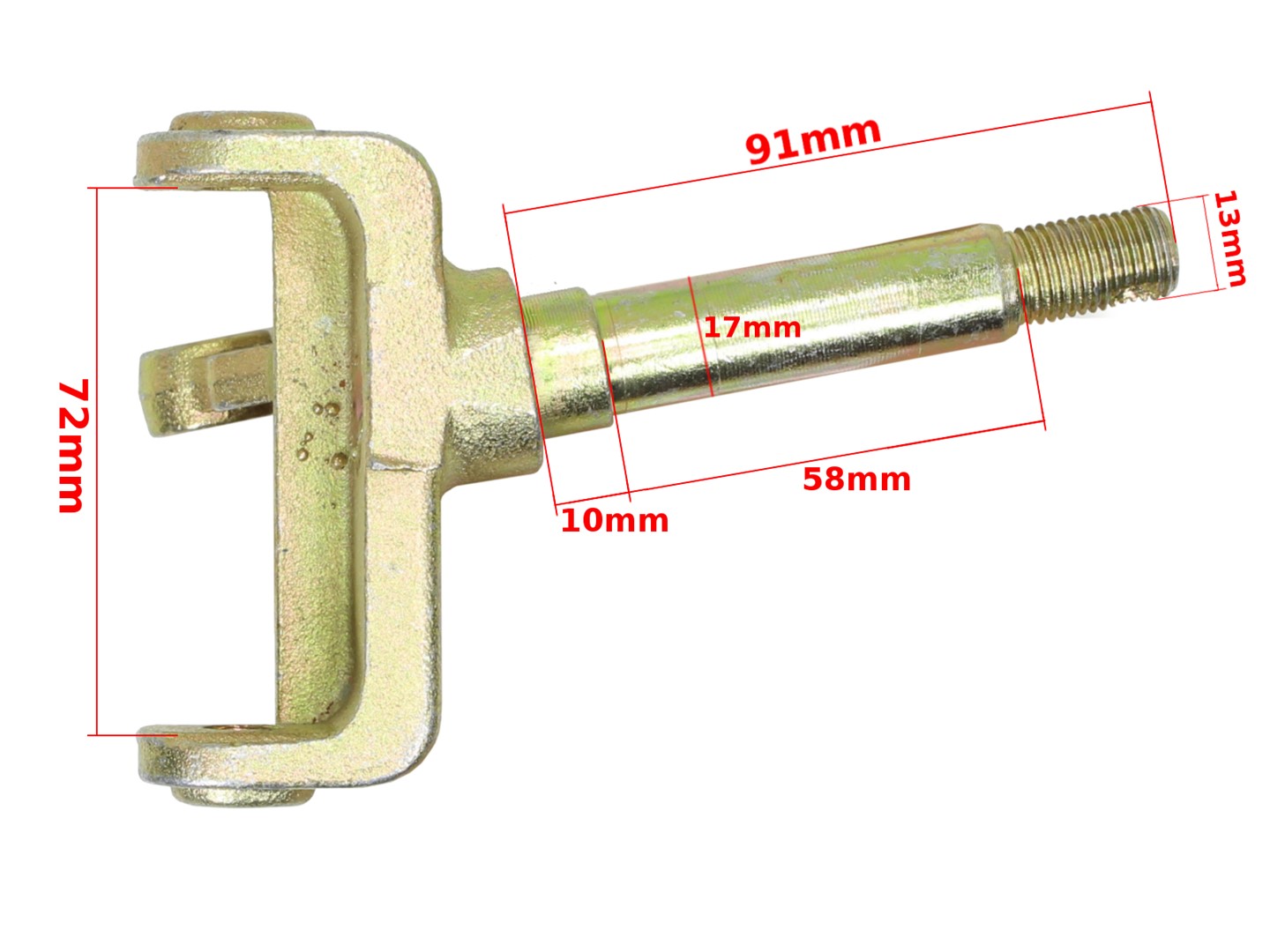 Zwrotnica zawieszenia prawa quad atv 125