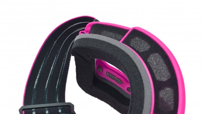 Gogle cross enduro LS2 Charger różowe ochrona przed promieniowaniem UVA UVB