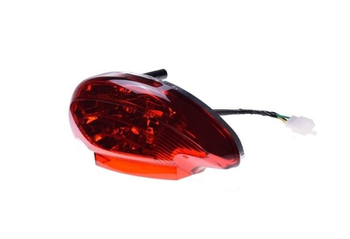 Lampa tył tylna led czerwony klosz homologacja e4