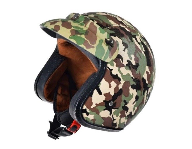 Kask otwarty orzeszek awina tn8658 moro skóra